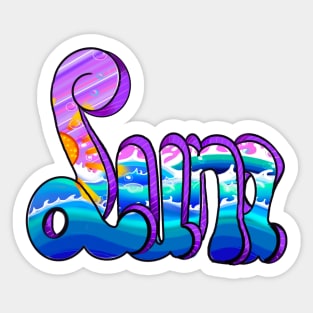 Top 100 most popular customized personalized name gift ideas for Luna Sticker